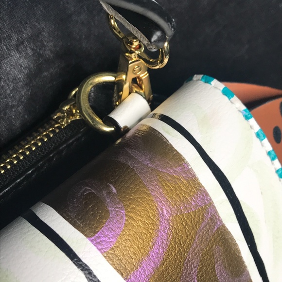 HAND PAINTED BAG - One of a Kind - Picture 6 of 9